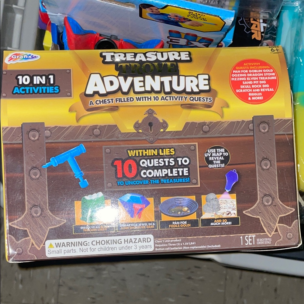 Treasure Trove Adventure Toy Set - Multicolor